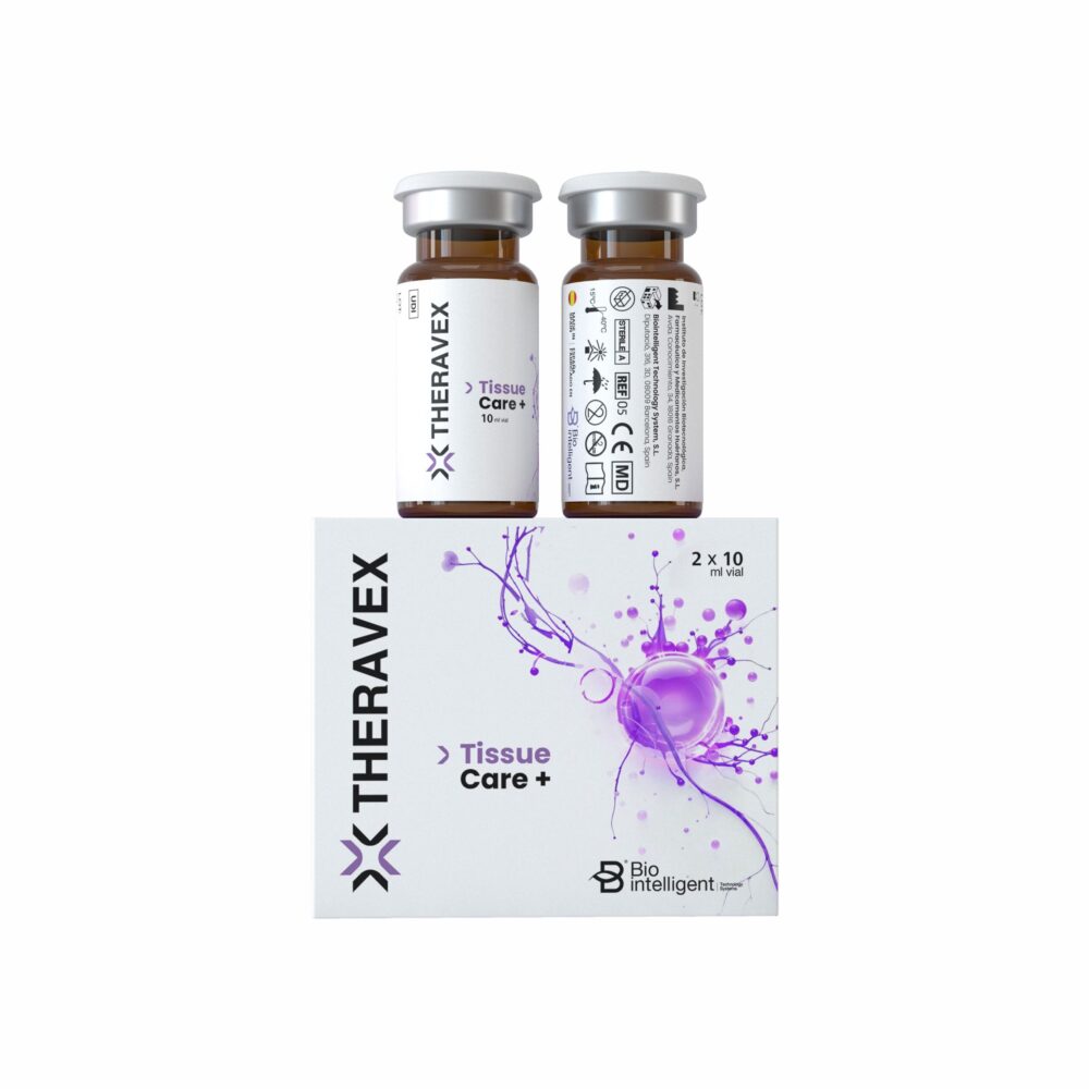 theravex tissue vial compress Theravex Tissue Care Vial
